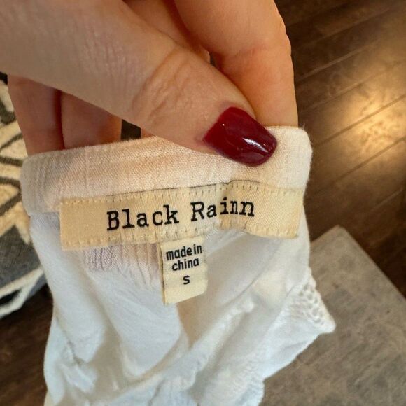 Black rainn White Boho Blouse - Picture 5 of 5